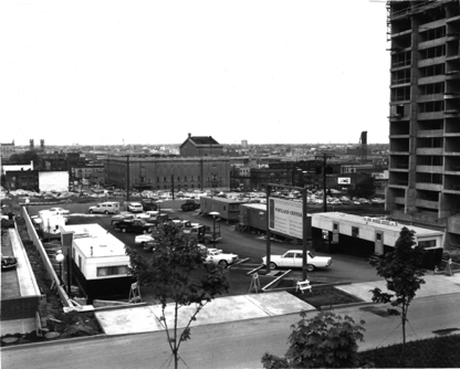 Aerial view circa 1965